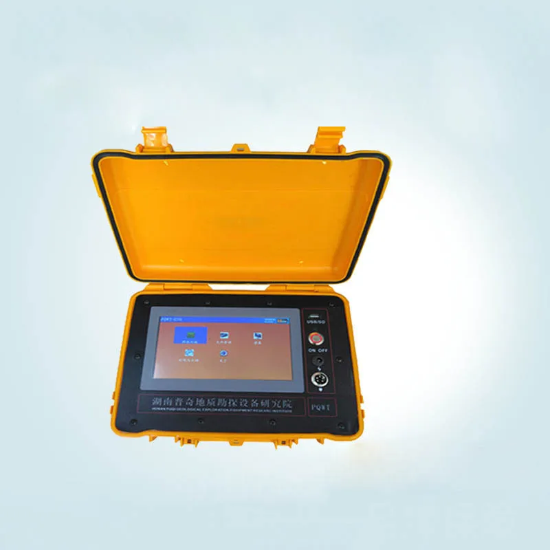 Leakage detector PQWT-G50 caused by termite erosion and corrosion of reservoir dam