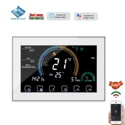 Termostato di controllo del freddo del riscaldamento centrale TUYA WIFI 24V per il lavoro diversi tipi di sistema aria calda, acqua calda, pompa di calore, vapore