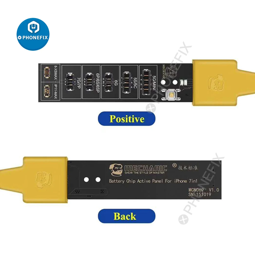 Placa de ativação + carregador de bateria para iphone, ap07, ad07, iphone 5-11pro max, android