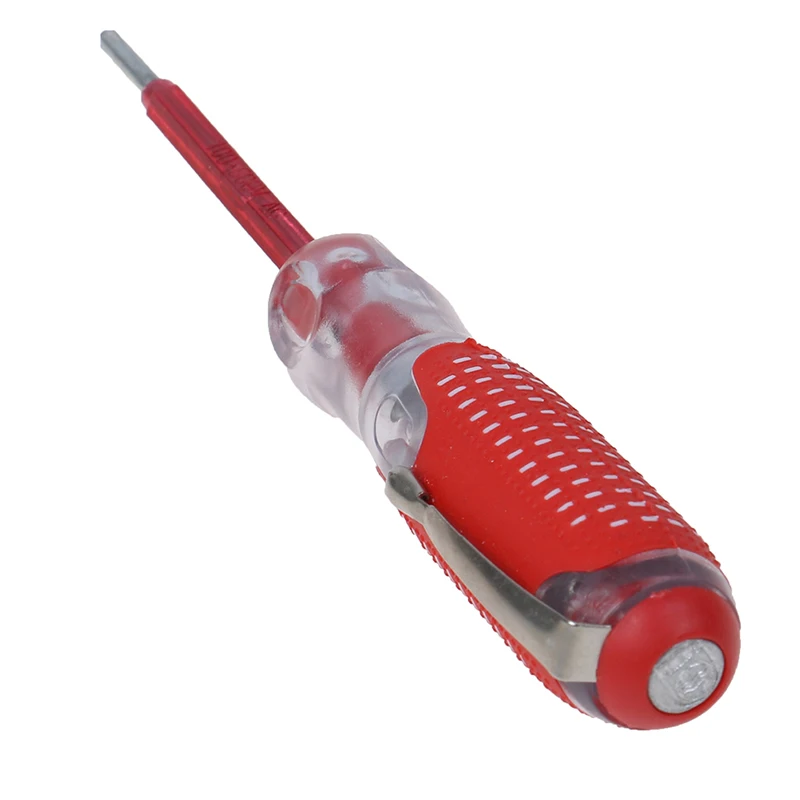1PCS 100-220V di Tensione Indicatore di Croce e Cacciavite a taglio di Test Elettrico Strumento Penna Calda