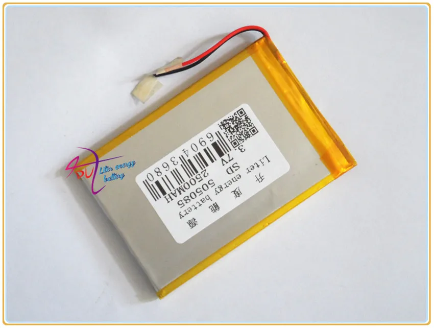 Direct phone / power tool / model-specific polymer lithium battery 505085 3.7V 2500mAh Liter energy battery