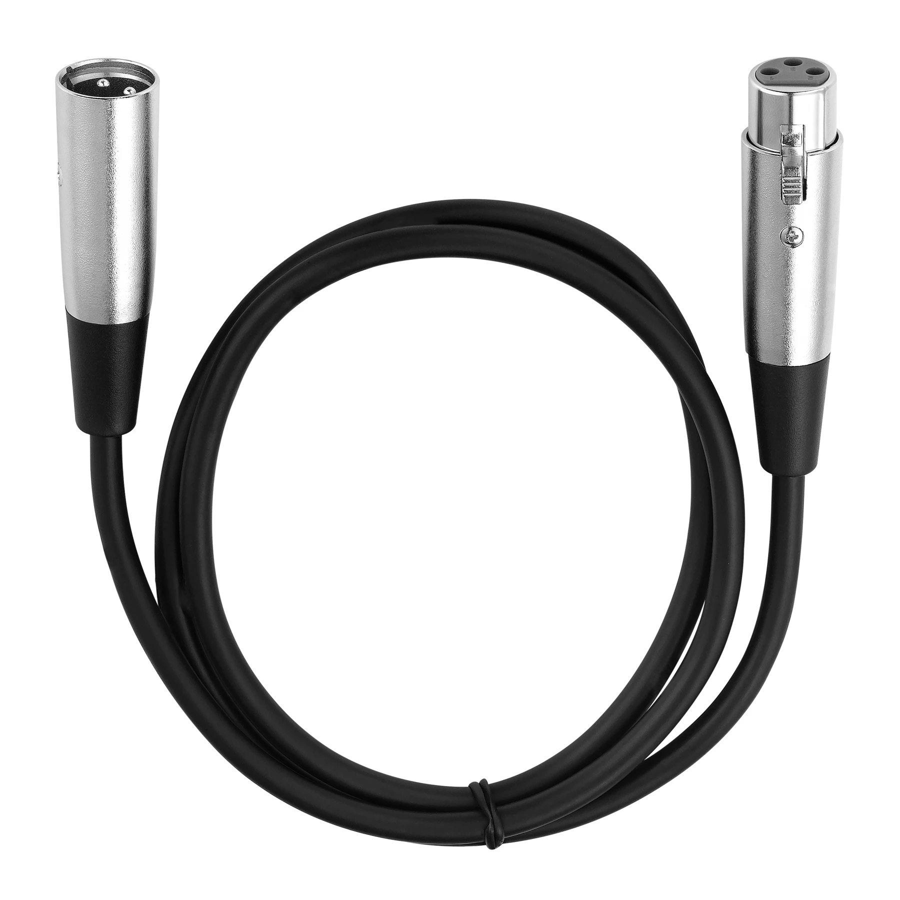 Bochara 3pin kabel xlr męski na żeński podwójne ekranowanie kabel Audio do mikser do mikrofonu 1m 1.8m 3m 5m 6m 7.5m 10m