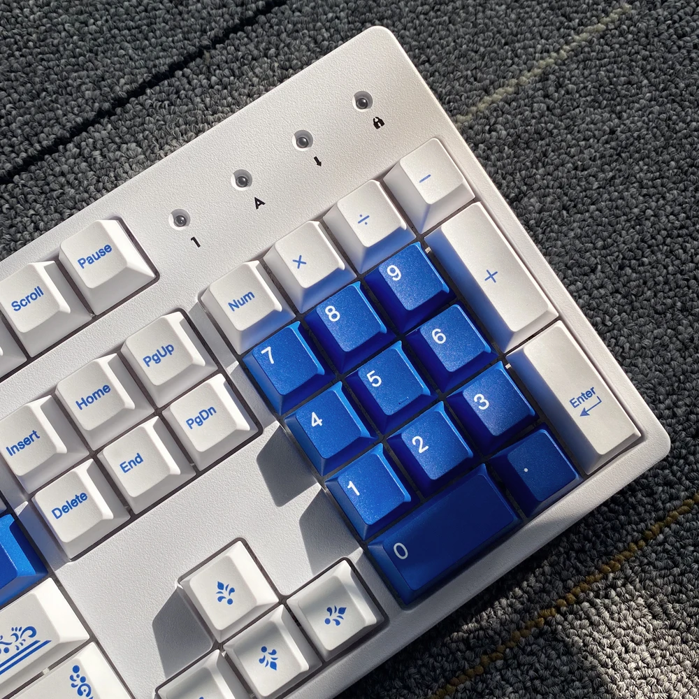 GMK-KEY لازوريت Keycap PBT صبغ Subbed الكرز الشخصي كيكابس 1.75U 2U التحول ل GK61 Sk61 64 84 TKL87 98 108 MX التبديل مفتاح غطاء