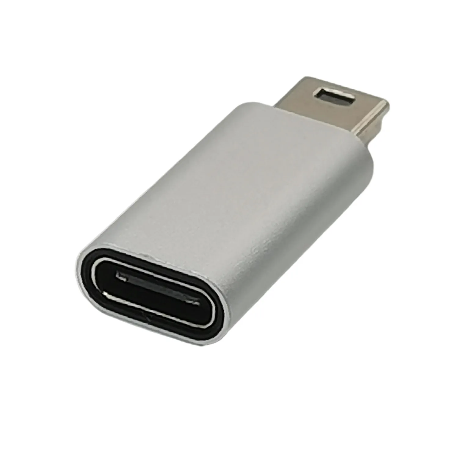 Adapter USB typu C do Mini USB konwerter USB USB C żeński do Mini USB męski, złącze kompatybilne dla odtwarzaczy MP3 GPS,GoPro