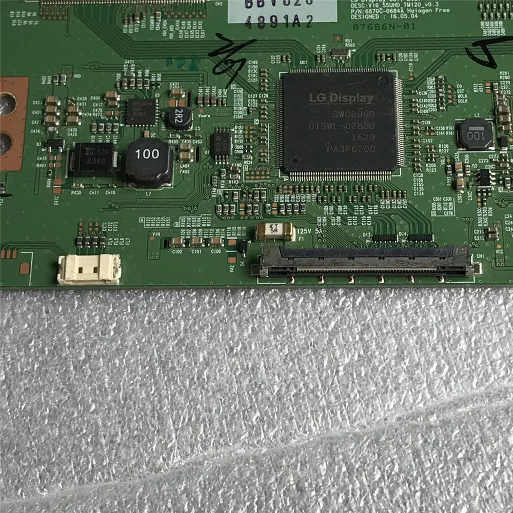 6870C-0684A scheda TCON per TV apparecchiature originali scheda logica LCD scheda logica LCD il Display ha testato la TV T CON