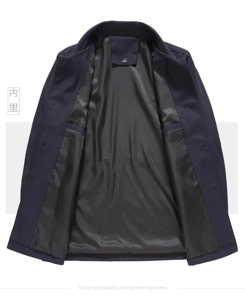 2026 new arrival spring fashion coat men high quality trench coat men,autumn men's casual jackets size M-4XL