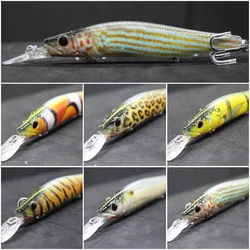 wLure Fishing Lure 13.5cm 19g Slow Retriever Wide Wobble Action Fast Floating 2 Meters Depth 3 Treble Hooks Lifelike HM629