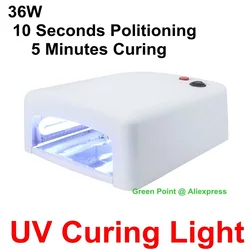 Atualizado multi-purpose 36w mini uv cura luz sem sombra cura lâmpada manutenção 10 segundos posicionamento 5 minutos cura