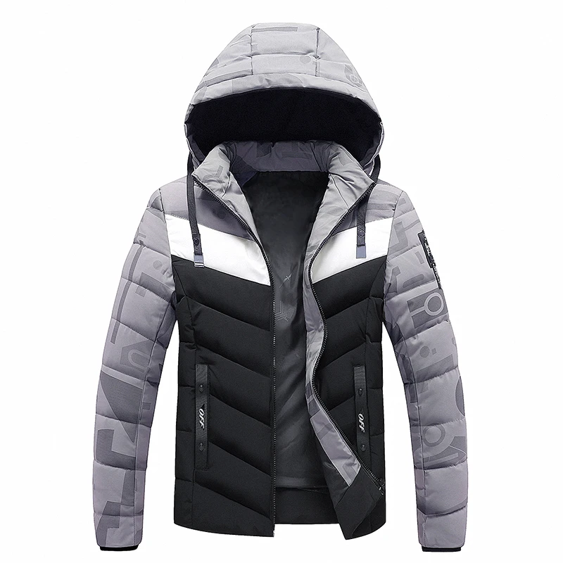 Men Winter Hooded Parka 2022 New Hot Classic Windproof Thick Warm Jacket Coat Men Autumn Outwear Fashion Casual Brand Parkas Men