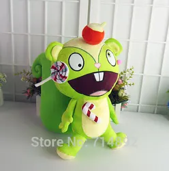 Anime Happy Tree Friends plush doll HTF Nutty plush toys 38cm soft pillow cartoon cosplay for gift