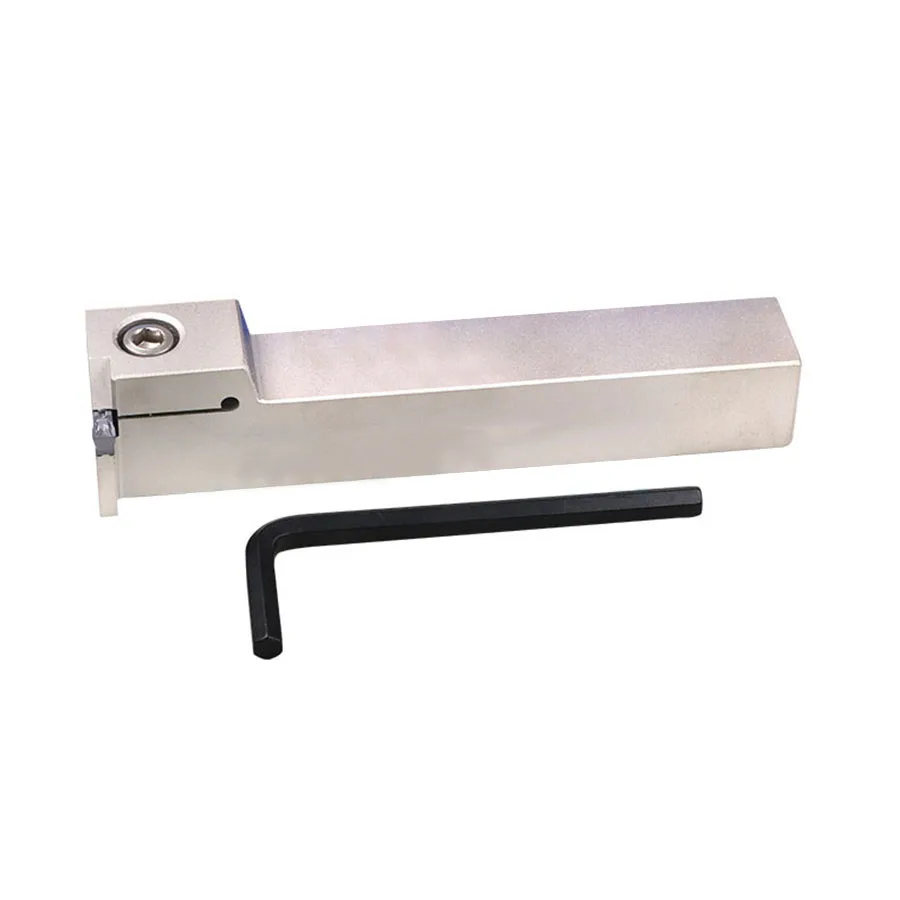 Imagem -05 - Barra de Ferramentas Cnc 7-shaped Cross-mounted Grooving e Corte Mgevr2023k 2525m2 2.5 Mgevl Faca de Corte Transversal 90 ° Cotovelo