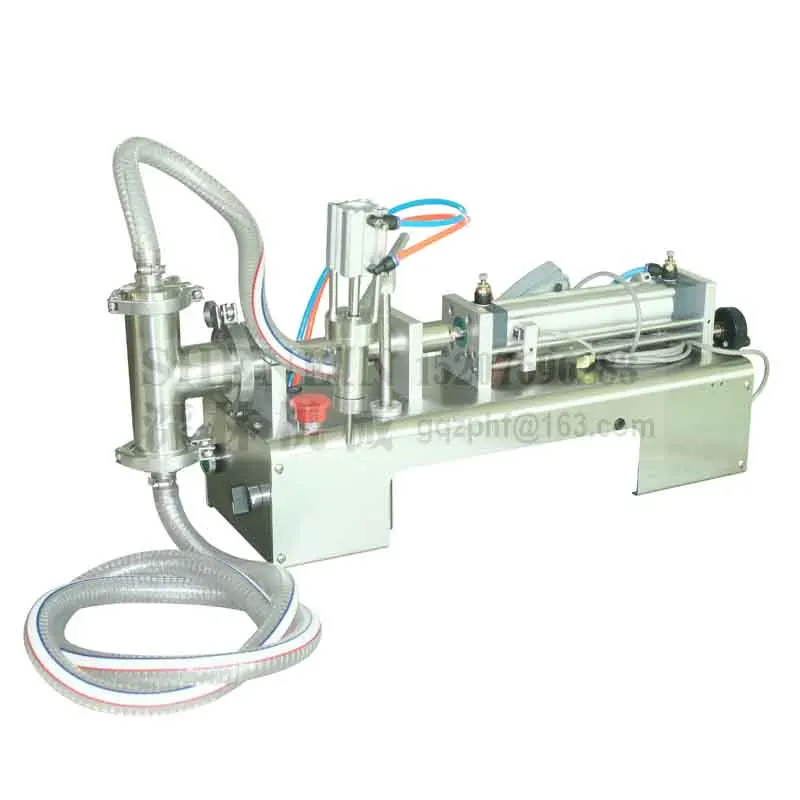 Imagem -03 - Shenlin Semiautomática Máquina de Enchimento Líquido Máquina de Embalagem Pneumática 250ml 300ml 500ml Máquina de Enchimento de Água do Alimento
