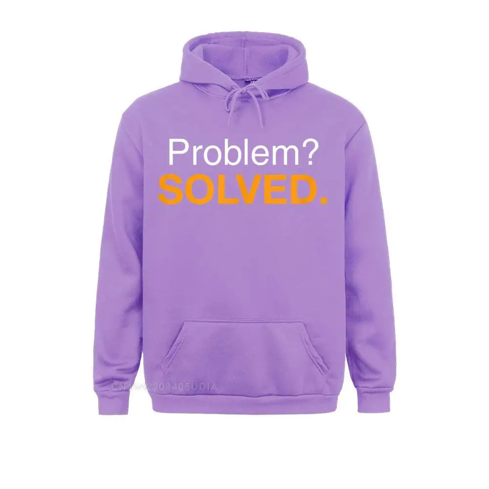 Funny Problem Solved. Hoodie Hoodies For Men Newest Summer/Autumn Long Sleeve Sweatshirts Simple Style Sportswears