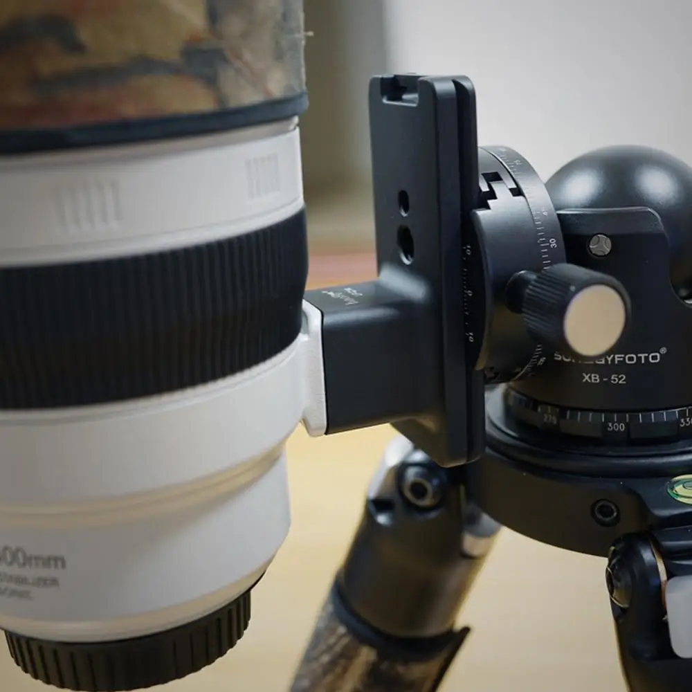 Haoge hg-LF-C14 Obiettivo Piede Collare Treppiede Anello di Supporto Del Basamento Base per Canon EF 100-400mm f/4.5-5.6L IS II USM Lens built-in Arca