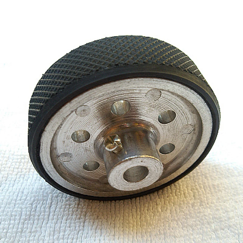 Heavy Load Metal Wheel /65mm Robot Tire / 18mm Wide