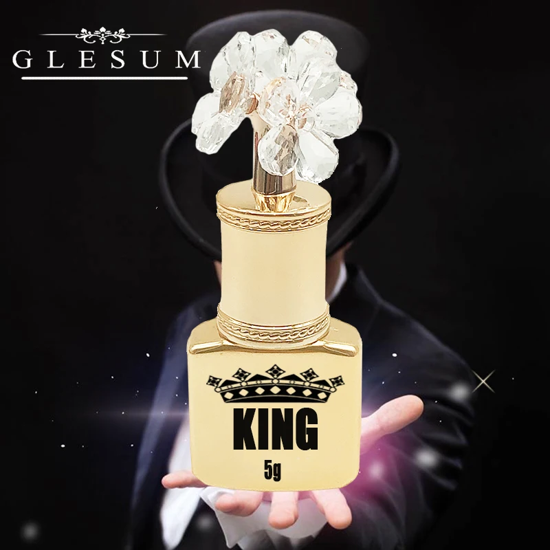 Glesum High-Quality Kingdom Glue Set For Eyelash Grafting Make Up 5 Bottles Adhesive Free Shipping