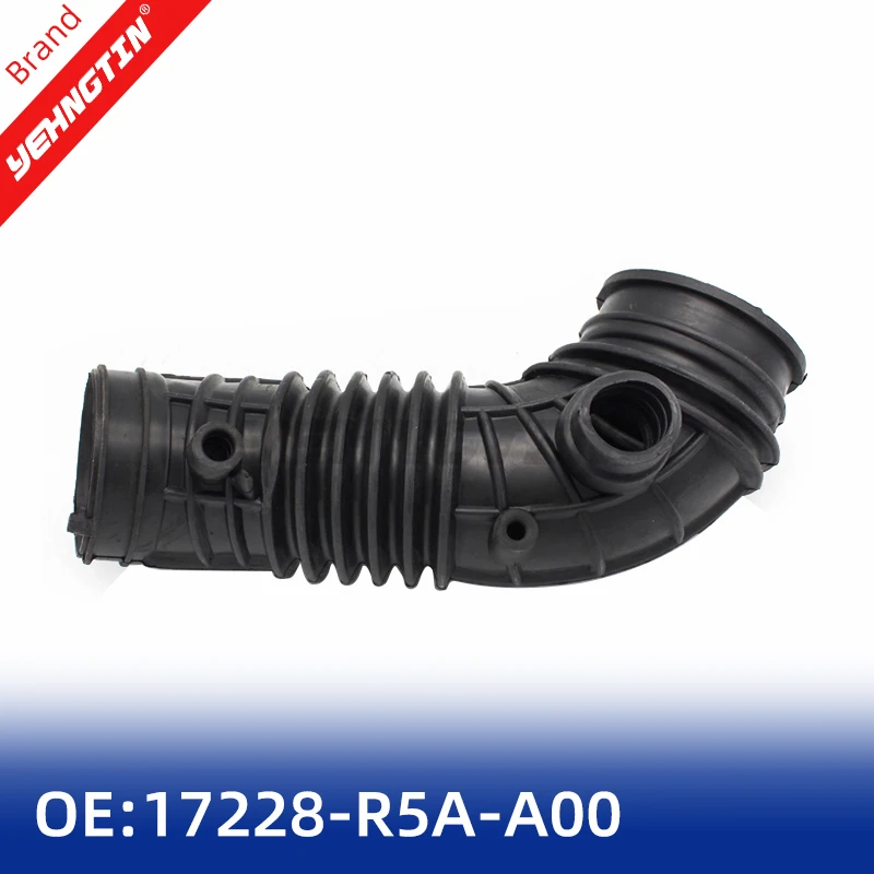 OEM 17228-R5A-A00 Rubber Engine Air Filter Cleanner Intake Hose Flow Tube Pipe Compatible For Honda CR-V 12-14 Tube Duct