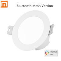 Stock Xiaomi Mijia Smart Led downlight Bluetooth&Mesh Version Controlled By Voice Smart Remote Control Adjust Color temperature