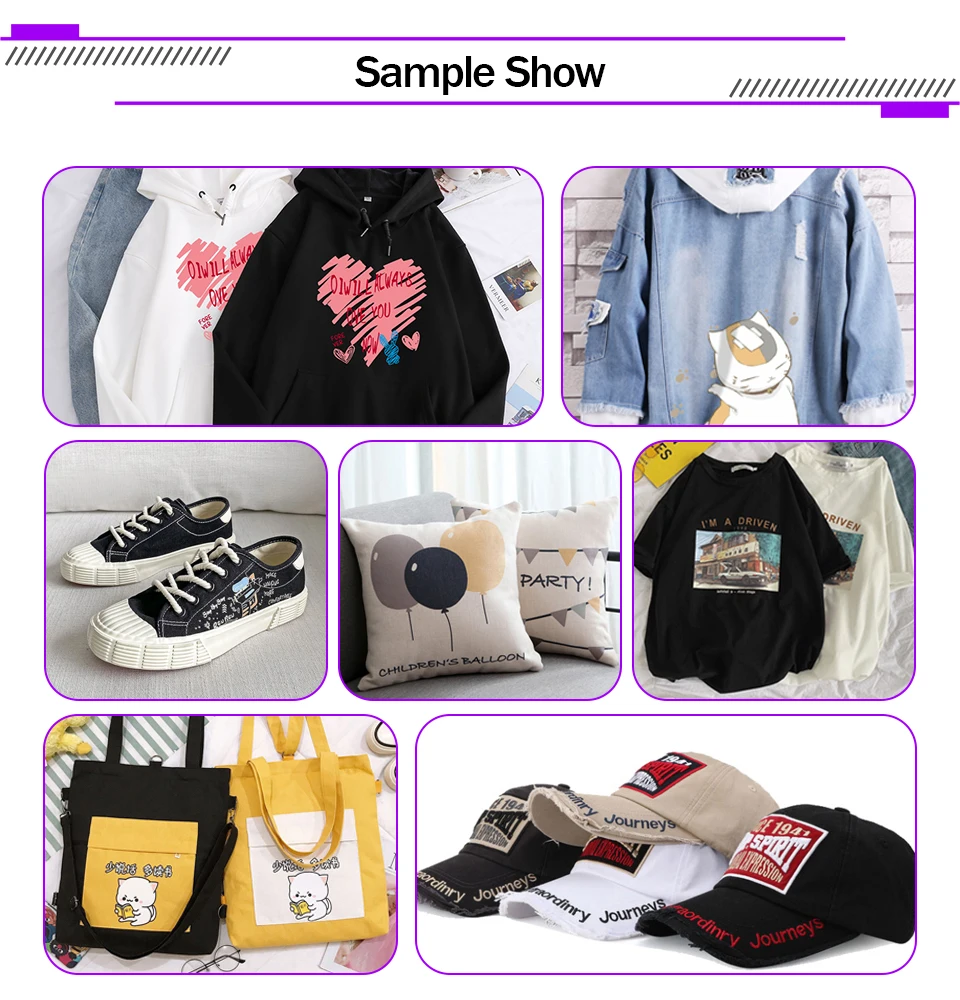 Jetvinner A2 DTF Printer With Powder Shaking Machine 2pcs XP600 Print Head For PET Film Heat Transfer Printing Machine