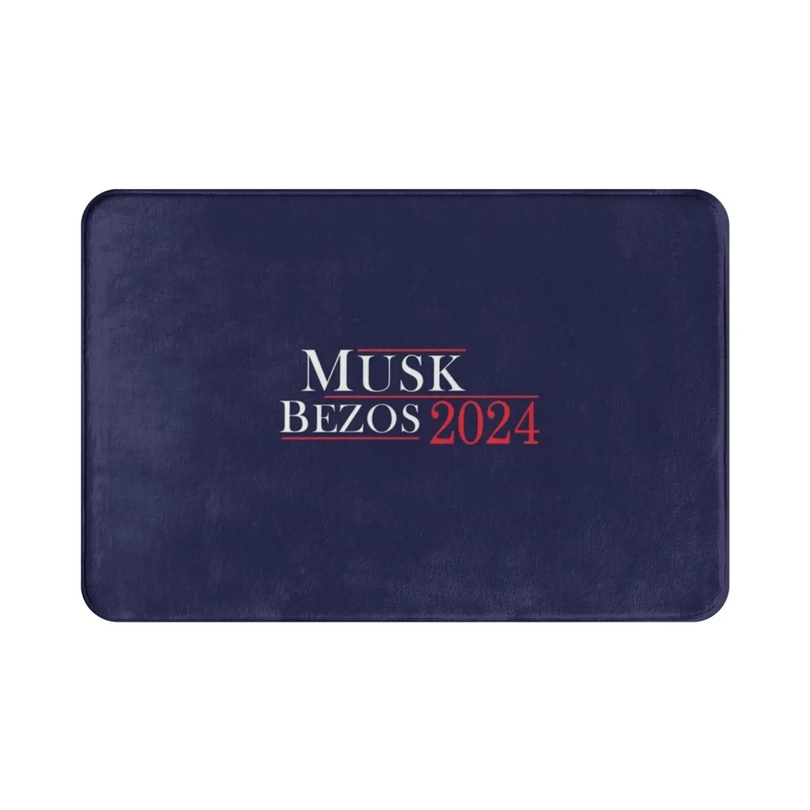 Musk Bezos 2024 Carpet Mat Rug Cushion Soft Non-Slip Elon Musk Jeff Bezos Musk Bezos Election 2024 Portnoy Trump Politics