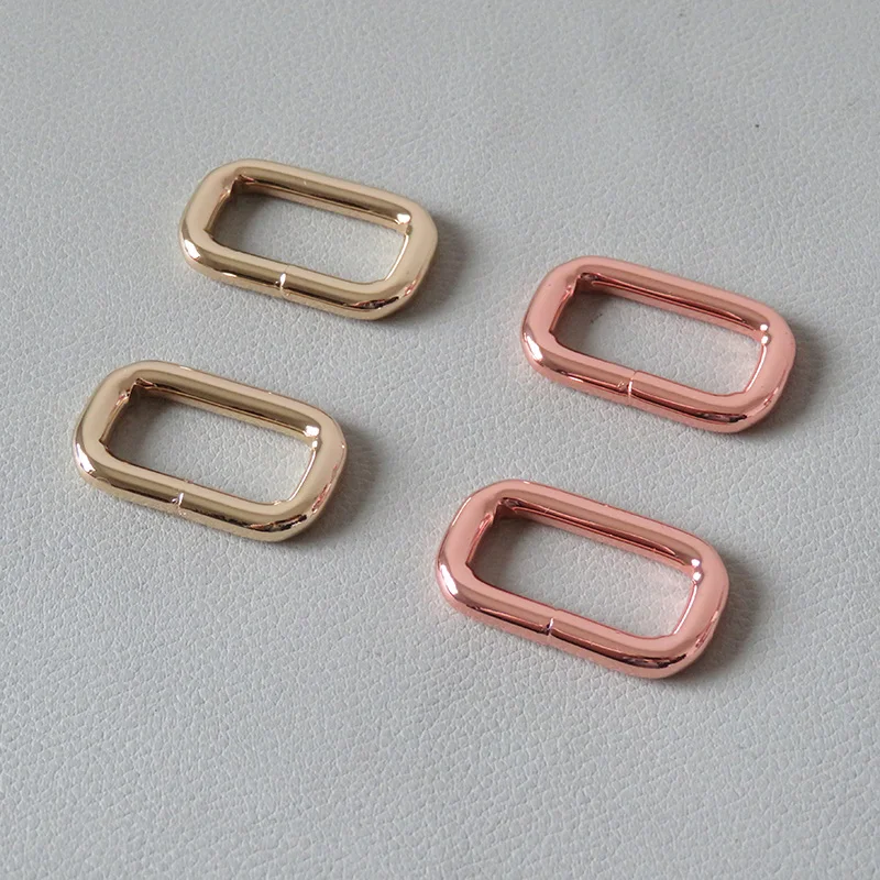 1Pcs Strong 25mm Webbing Metal Rectangular Buckle For Bag Backpack Strap Belt Loop Ring Pet Dog Martingale Collar Sewing Clasp