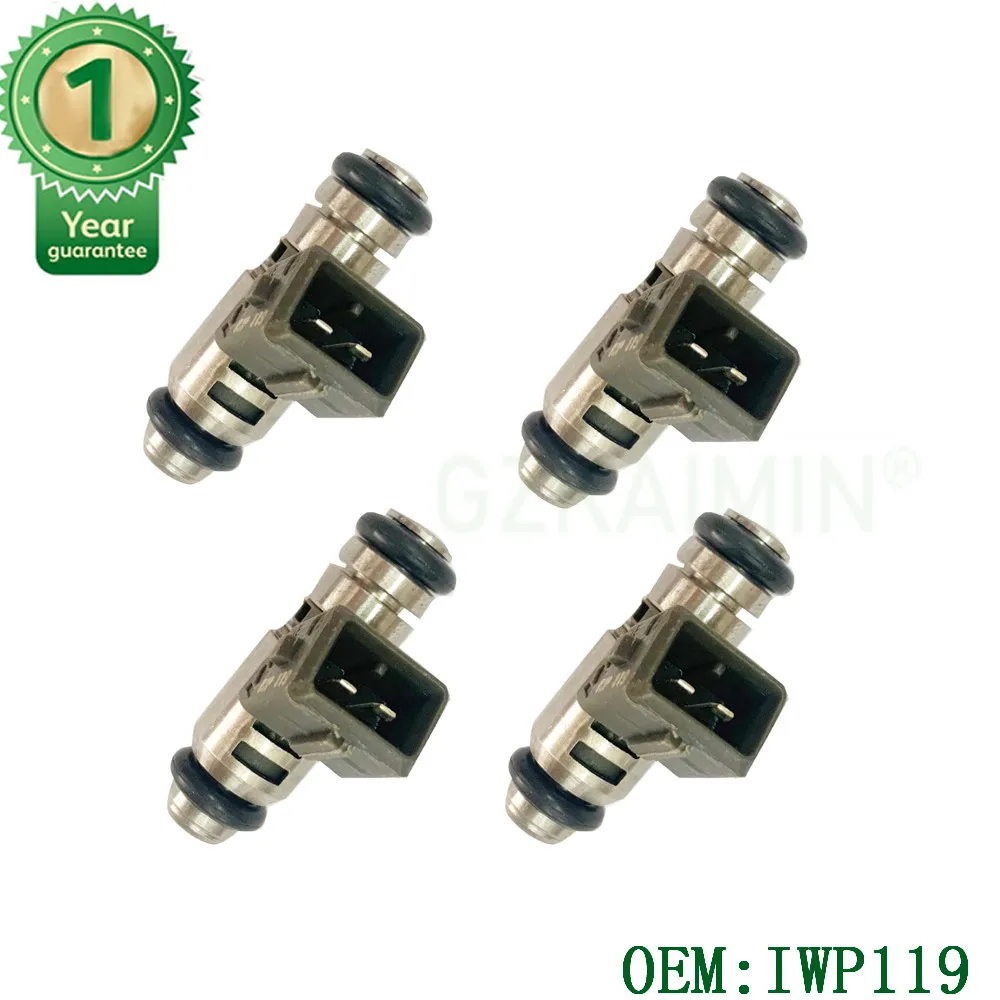 Set Of 4  OEM  1149646  IWP119 2N1U9F593KA Fuel Injector Injection Nozzle For FORD Fiesta Ka 1.3 1.3i