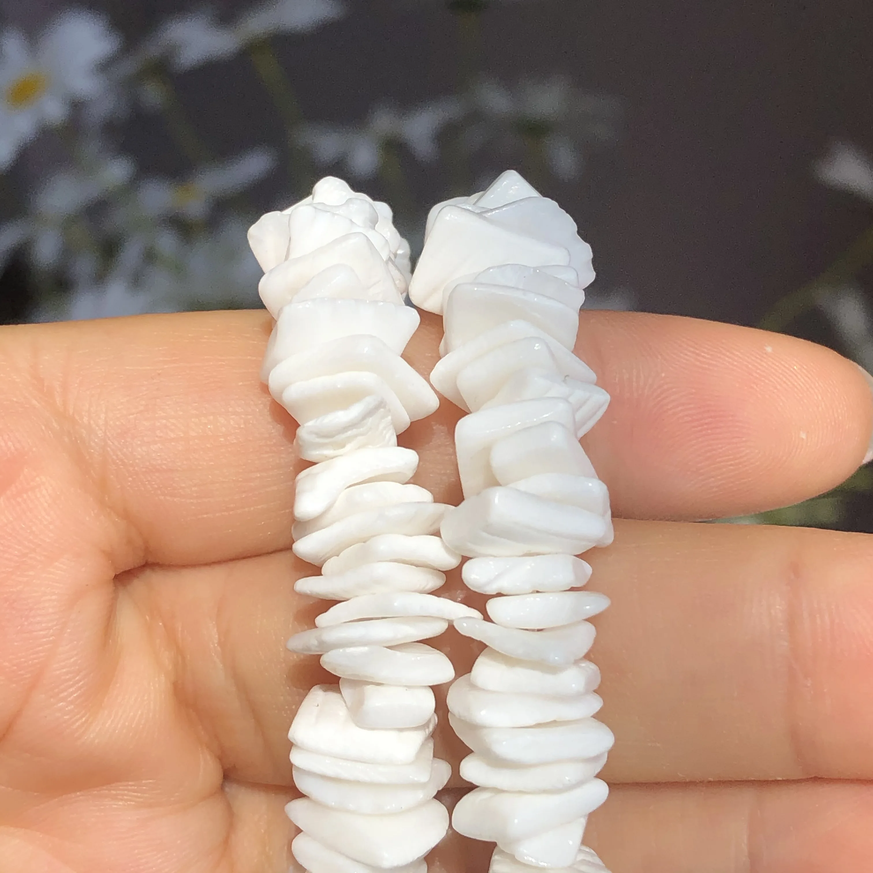 Natural White Shell Chip Beads Freshwater Mother of Pearl Beads For Necklace Bracelet Jewelry Making DIY Accessries wholesale