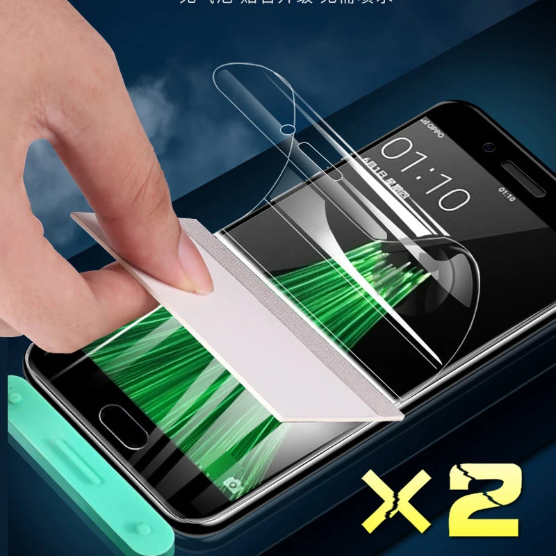 2020 New Front Hydrogel film For Oppo Realme X2 Pro XT Reno Z A5s Full Cover Soft Screen Protector for OPPO Reno 2 3 4 pro film