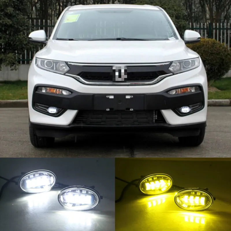 Front Bumper Fog Light DrivingLamp For HONDA VEZEL HRV JADE SPIRIOR XRV 2014 2015 2016 2017 2018 Front Fog Lamp