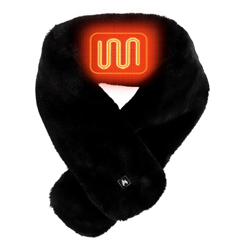 Winter Heating Scarf With A USB Interface Heated Scarves With 3 Level Temperature Adjustable For Men And Women