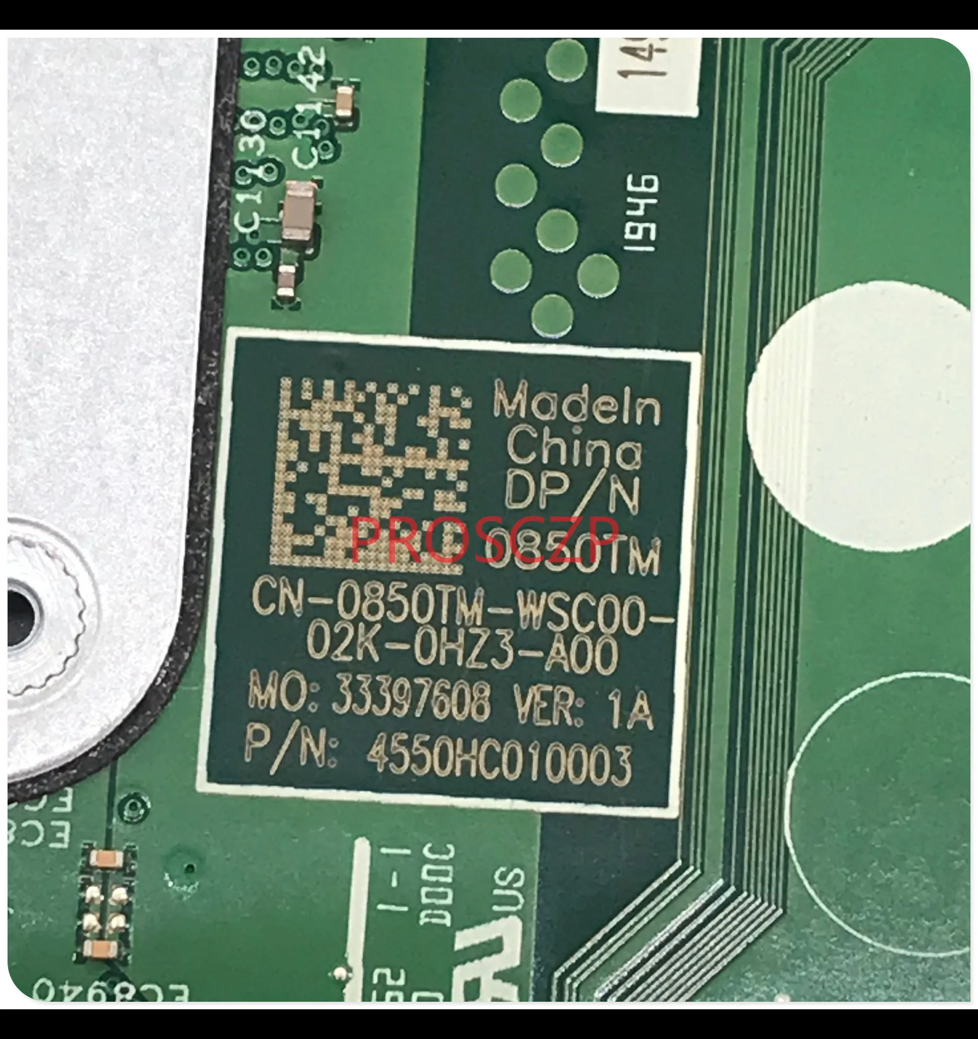 Placa base CN-0850TM para ordenador portátil, dispositivo para DELL 15, 7591, 17, 7791, 18806, con SRGKW, I7-10510U, CPU, N17S-G2-A1, 100%, probado completamente, 0850TM, 850TM