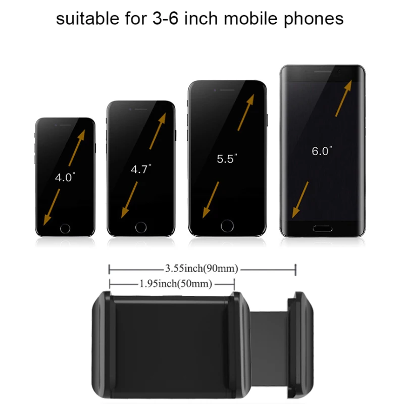 Xnyocn Holder For Phone 360 Rotation Adjustable Universal Car Cellphone Stand CD Slot Mobile Phone Holder For Xiaomi Smartphone