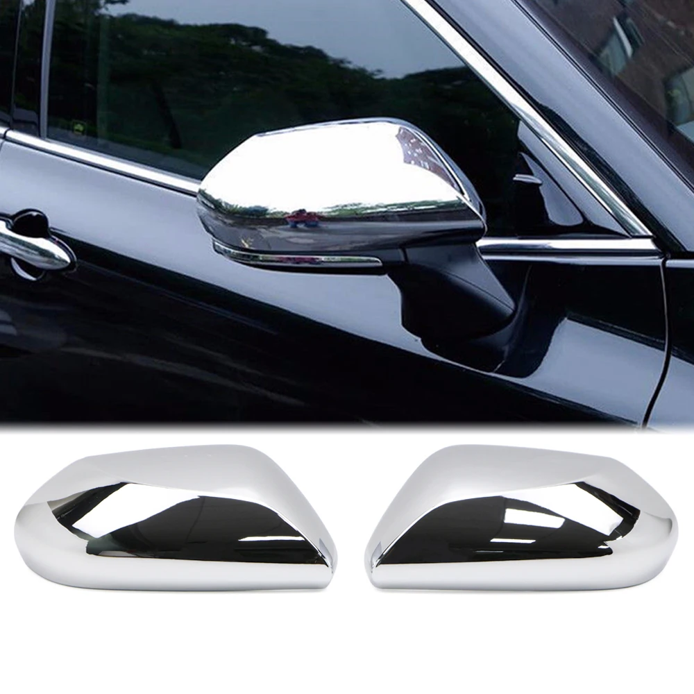 

Rearview Side Wing Mirror Cover for Toyota Camry XV70 2018 2019 2020 Exterior Mirror Cap Cover Chrome Trim