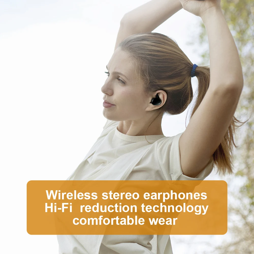 Oortelefoon Draadloze Y30 Tws Sport Headsets Oordopjes Touch Bluetooth Oortelefoon Met Microfoon Voor Iphone Samsung Fone De Ouvido