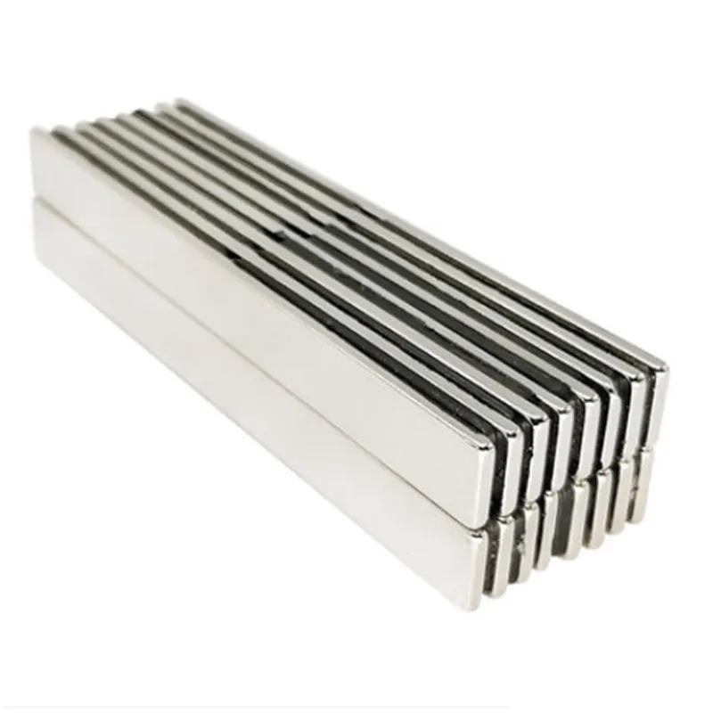 90x10x5 Strong Sheet Rare Earth Magnet Thickness 5mm Block Rectangular Neodymium Magnets 90x10x5mm Strip Magnet 90*10*5 90mm