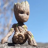 6Cm Tree Man Groot Action Disney Figure Model Guardians of The Galaxy Disney Avengers Mini Toys Toys Figure Sitting Groot Toys