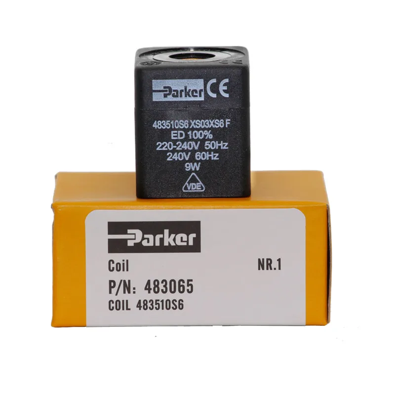 Parker Coil 483510S6 XS03X6F  220V 50HZ 240V 60HZ 9W