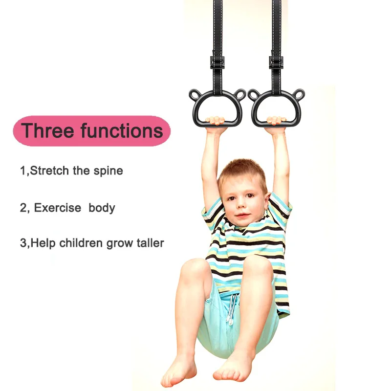 Adjustable Length Fitness ring Safety Hanging Home Pull Up Training Horizontal Bar Exercise Sport Fitness Equipment