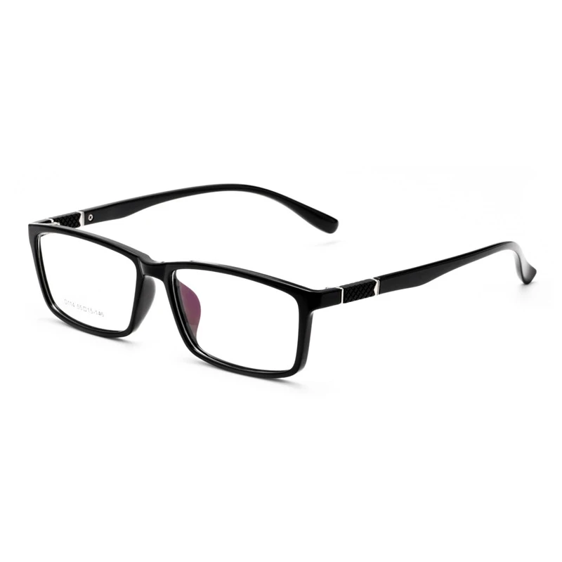 Männer Brille Rahmen Ultraleicht Retro Myopie Platz Mode TR90 Anti-Blau Licht Optische Brillen Rahmen Frauen D114 – Detail 8