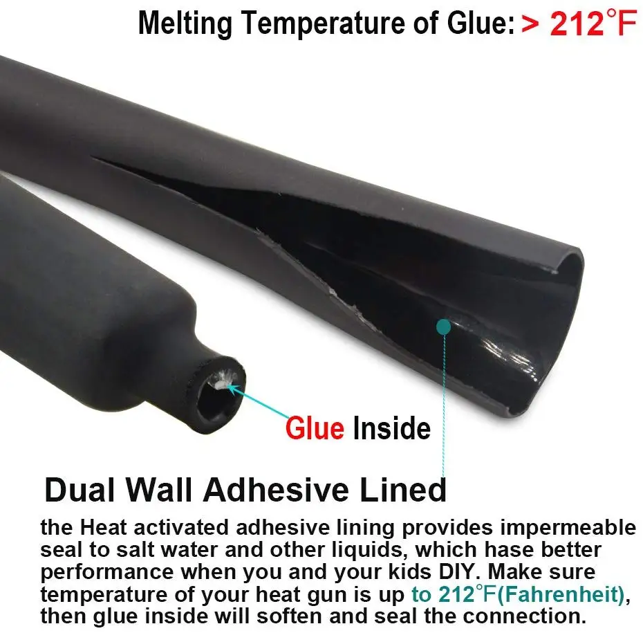 270 Teile/satz 3:1Sleeving Wrap Draht Auto Elektrische Kabel Rohr kits Schrumpf Schlauch Schläuche Polyolefin Gemischt Farbe