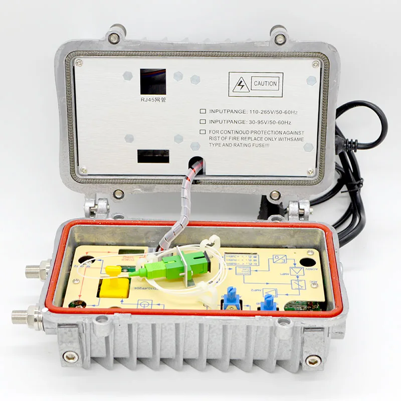FTTH/FTTB CATV عقدة استقبال بصري 1100 ~ 1600nm التلفزيون الرقمي SC/APC استقبال بصري مع AGC أفضل الأسعار بالجملة #2