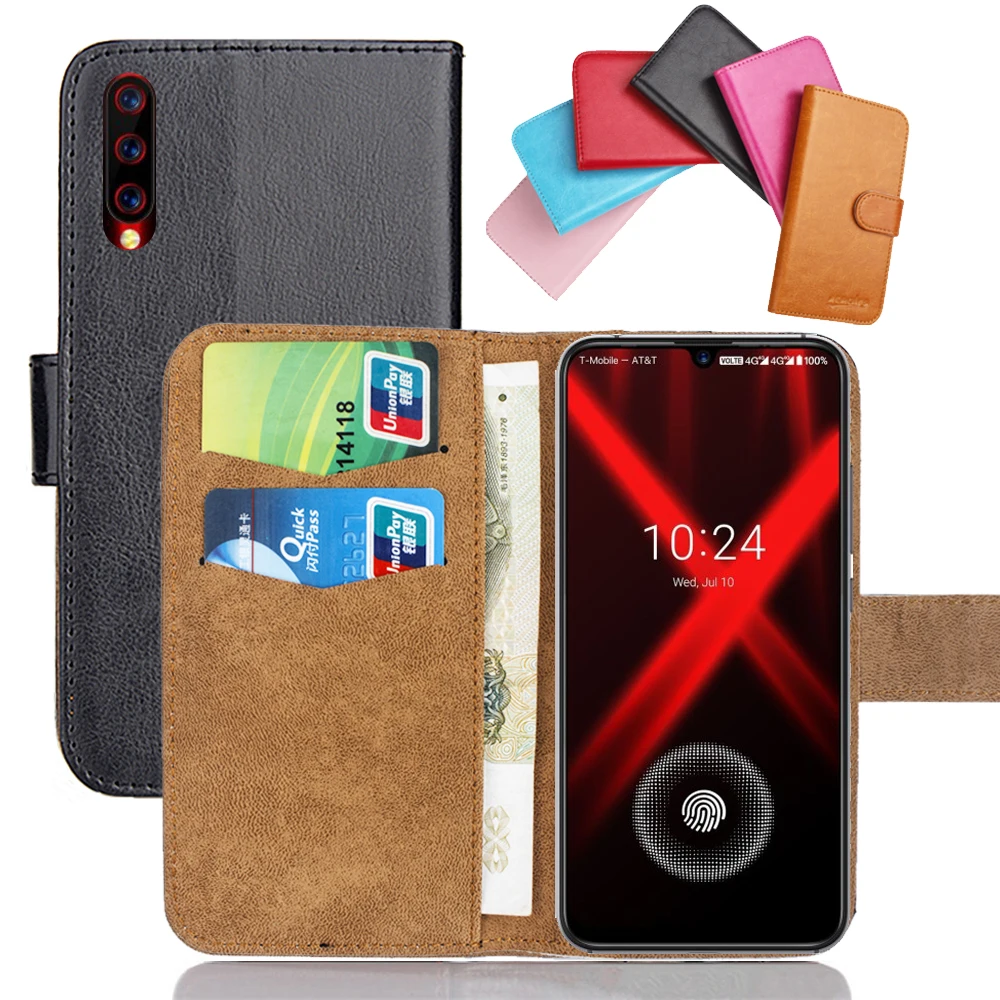 

UMIDIGI X Case 6.35" Original 6 Colors Flip Soft Leather Crazy Horse Phone Protection Cover Stand Function Cases Wallet