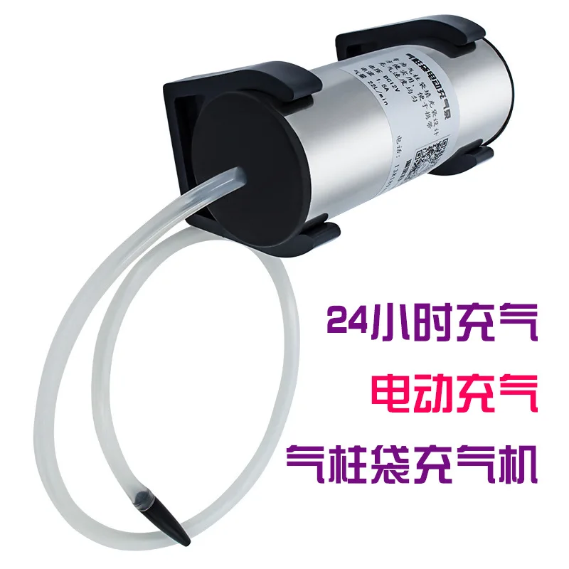 Cross-Border Commercial Swim Ring Air Pump Small Electric Air Pump Filling Bag Red Wine Air Column Bag Tire Pump Air Pump