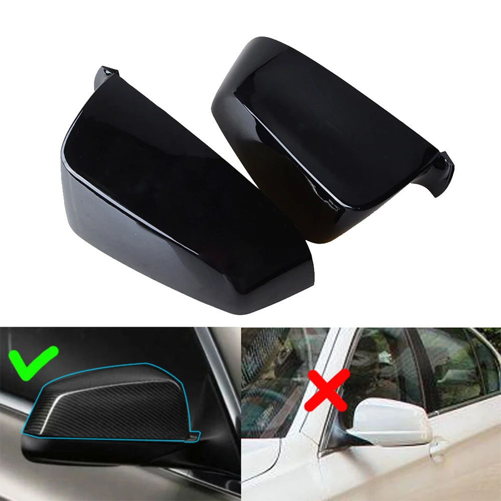 Side Rearview Mirror Cap Wing Mirror Cover Fit For BMW E60 E61 LCI 2007-2010 GT F07 09-13 Facelift , F10 F18 F11 Car Accessories