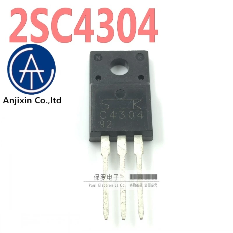 

10pcs 100% orginal and new transistor 2SC4304 C4304 3A/800V TO-220F in stock