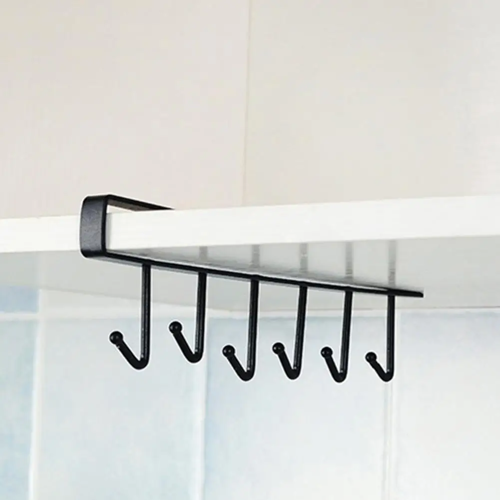Easy Installation Iron Hanging Portable Storage Hanger Rack for Cabinet