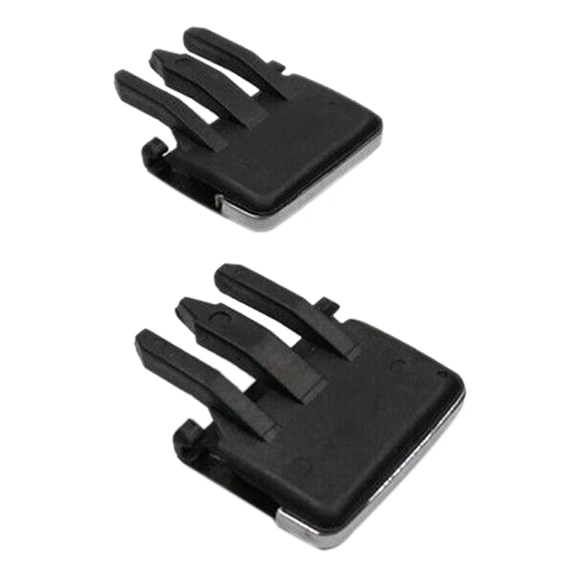 2 Set Car Accessories: 1 Set Front Center Side Air Vent Outlet Tab Clips & 1 Set Air Vent Cover Inner Door Handle Trim