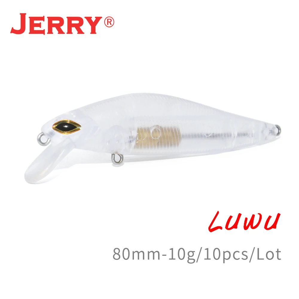 Señuelo Jerry Luwu casting lejano – Pececillo de buceo sin pintar - imagen 4