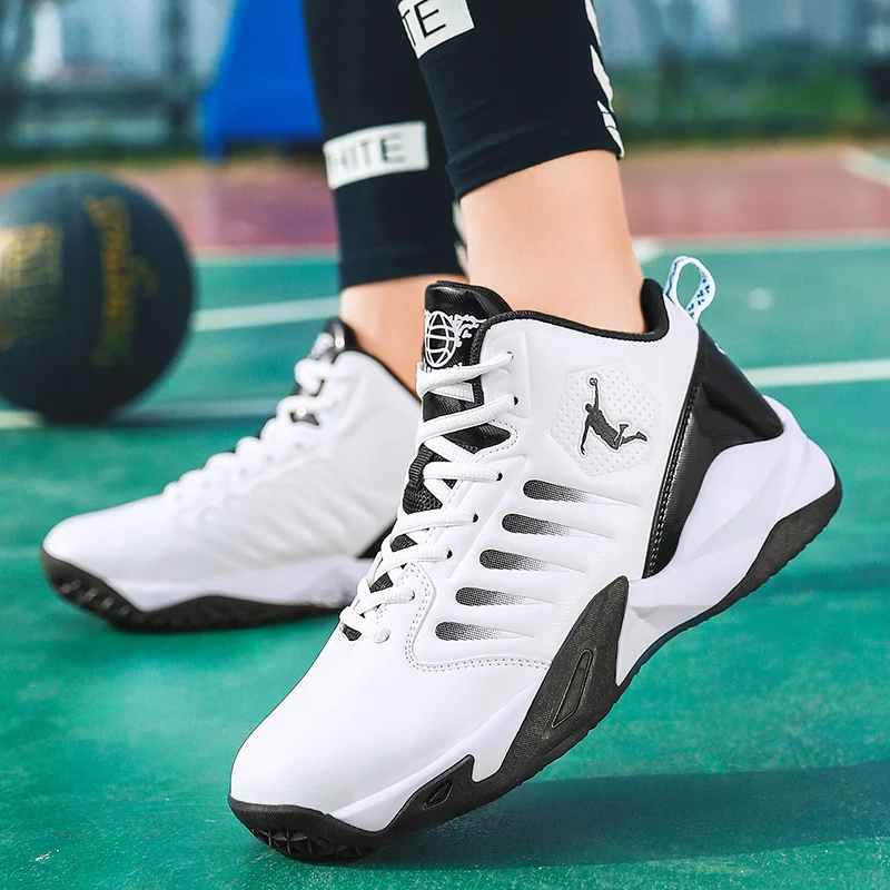 Brand Men Basketball Shoes High Quality Top Non-Slip Thick Sole Male Sport Shoes Mens Training Athletic Sneakers Man Basket Ball