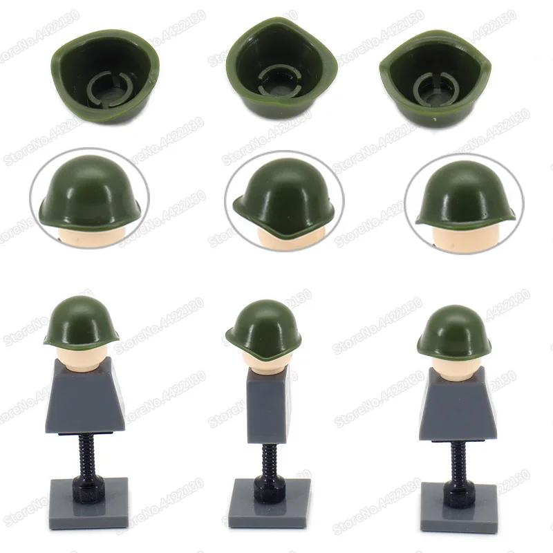 Figures Soldier Building Block Soviet Army Helmet Military Equipment Pubg Special Forces Weapons Model Child Christmas Gift Toys